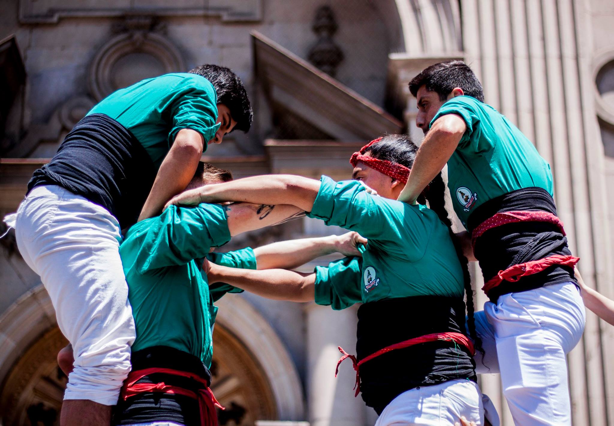 La colla de Xile impulsa una campanya per viatjar a Tarragona amb motiu del Concurs de Castells